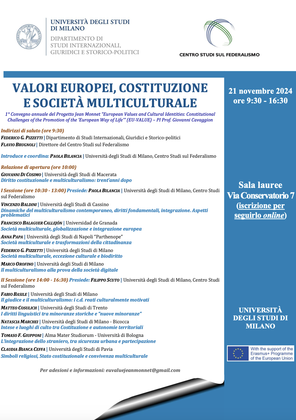 Valori europei, Costituzione e società multiculturale